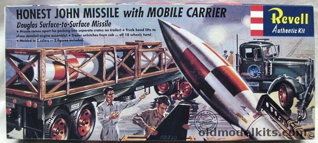 Revell 1/48 Honest John Missile with Mobile Carrier - And Truck, H1821-169 plastic model kit